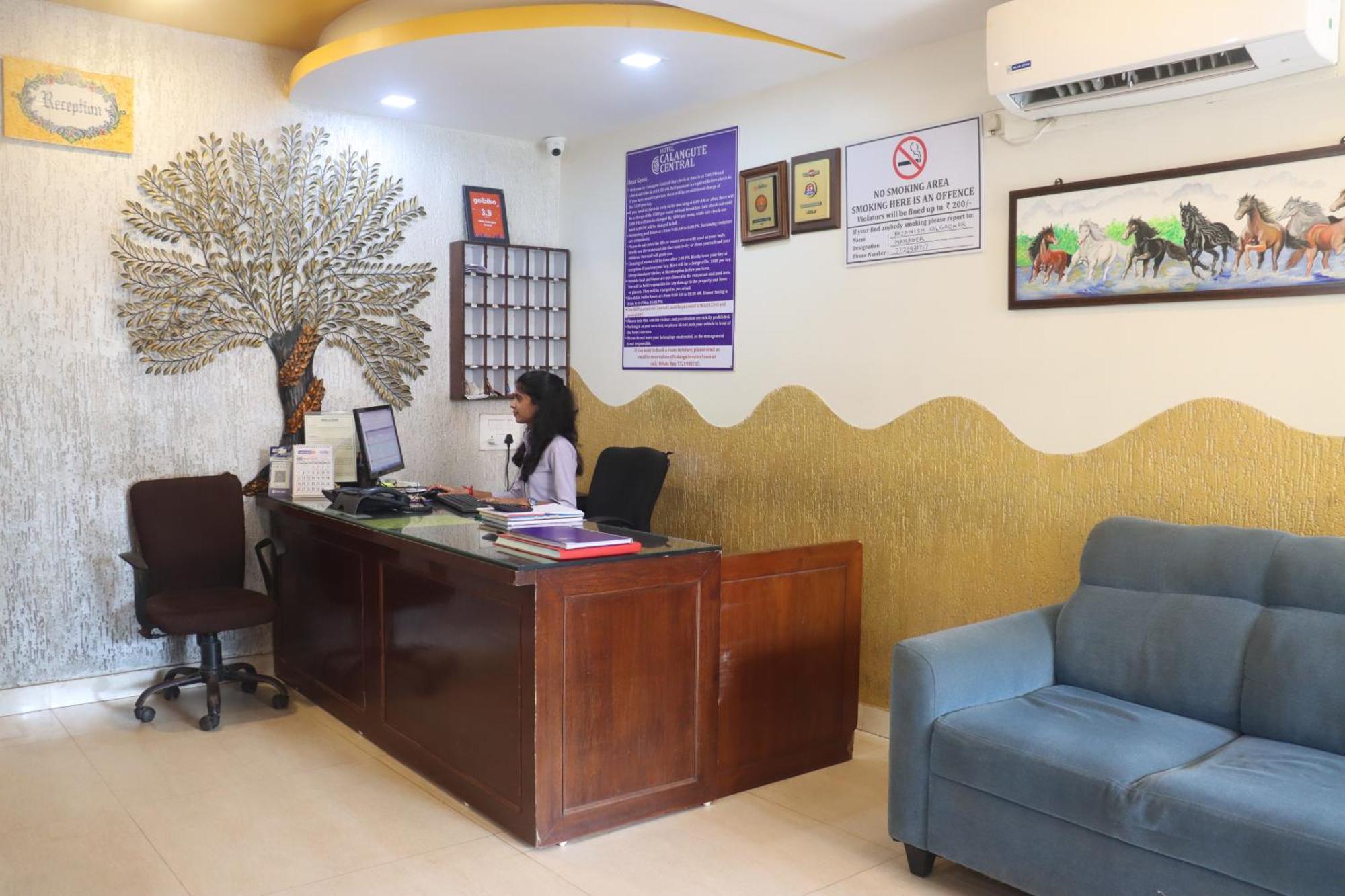 होटल Hotel Calangute Central Calangute